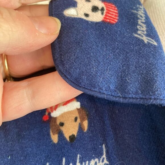 Lands End Dog print flannel pj top w/ many breeds perfect gift NWOT🐕🦺🐩🦮big - Picture 8 of 10